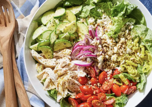 Chopped Power Salad with Chicken